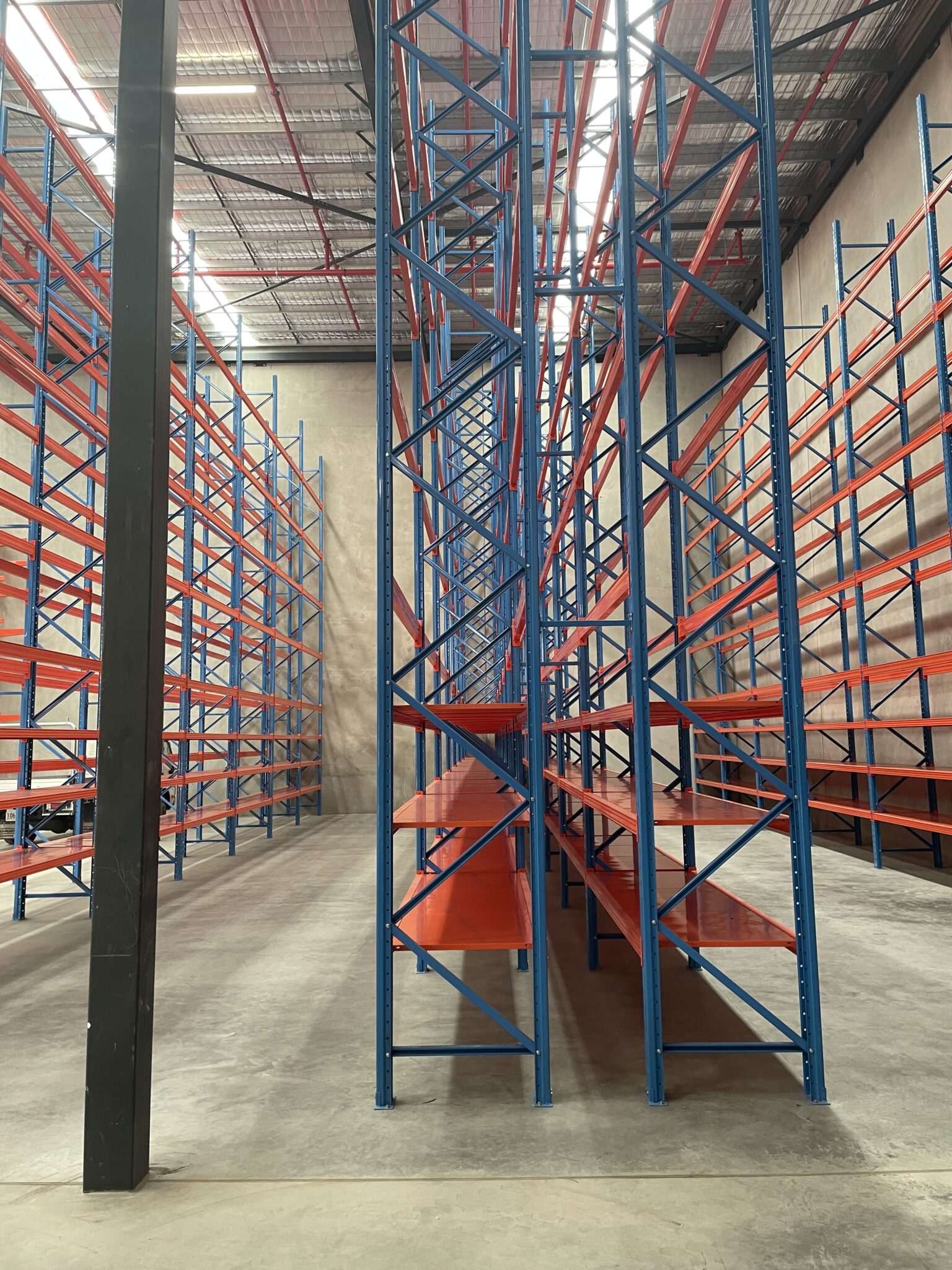 Newman Road Industrial Estate Warehouse Racking - STS Structural